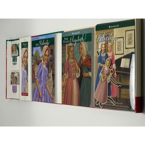 Felicity and Elizabeth Books and Mini World Set from AMERICAN GIRL - Picture 2 of 10